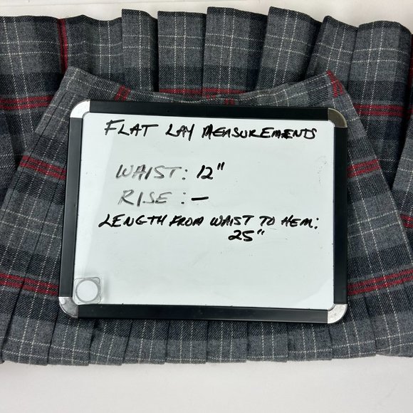 Vintage Pendleton Academia Preppy Plaid Wool Pleated Skirt Country Quiet Luxury - Picture 14 of 14